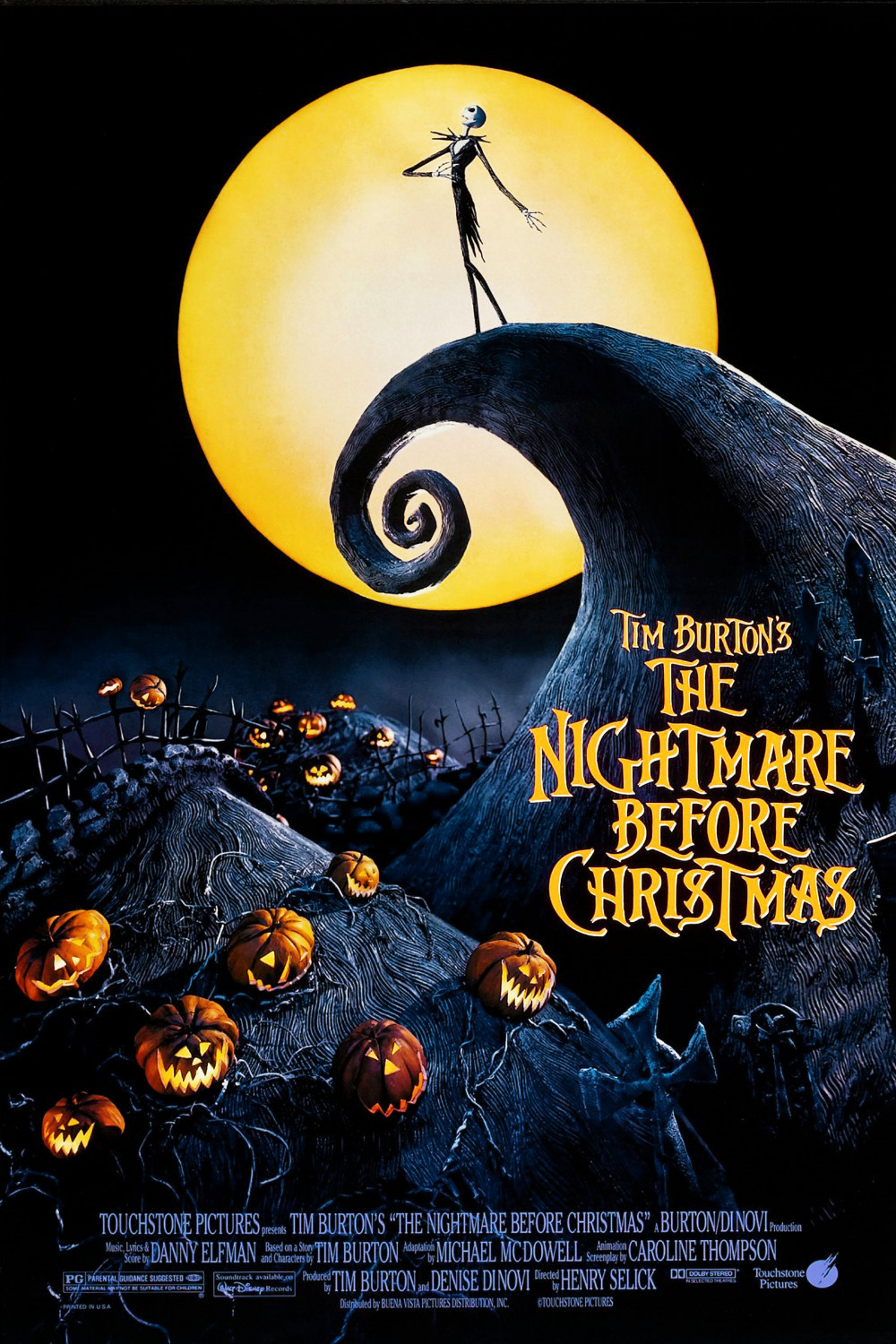 The Nightmare Before Christmas - Filme de Natal e Halloween da DIsney