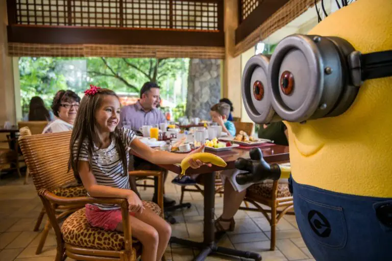 Breakfast with Minions at Universal Studios