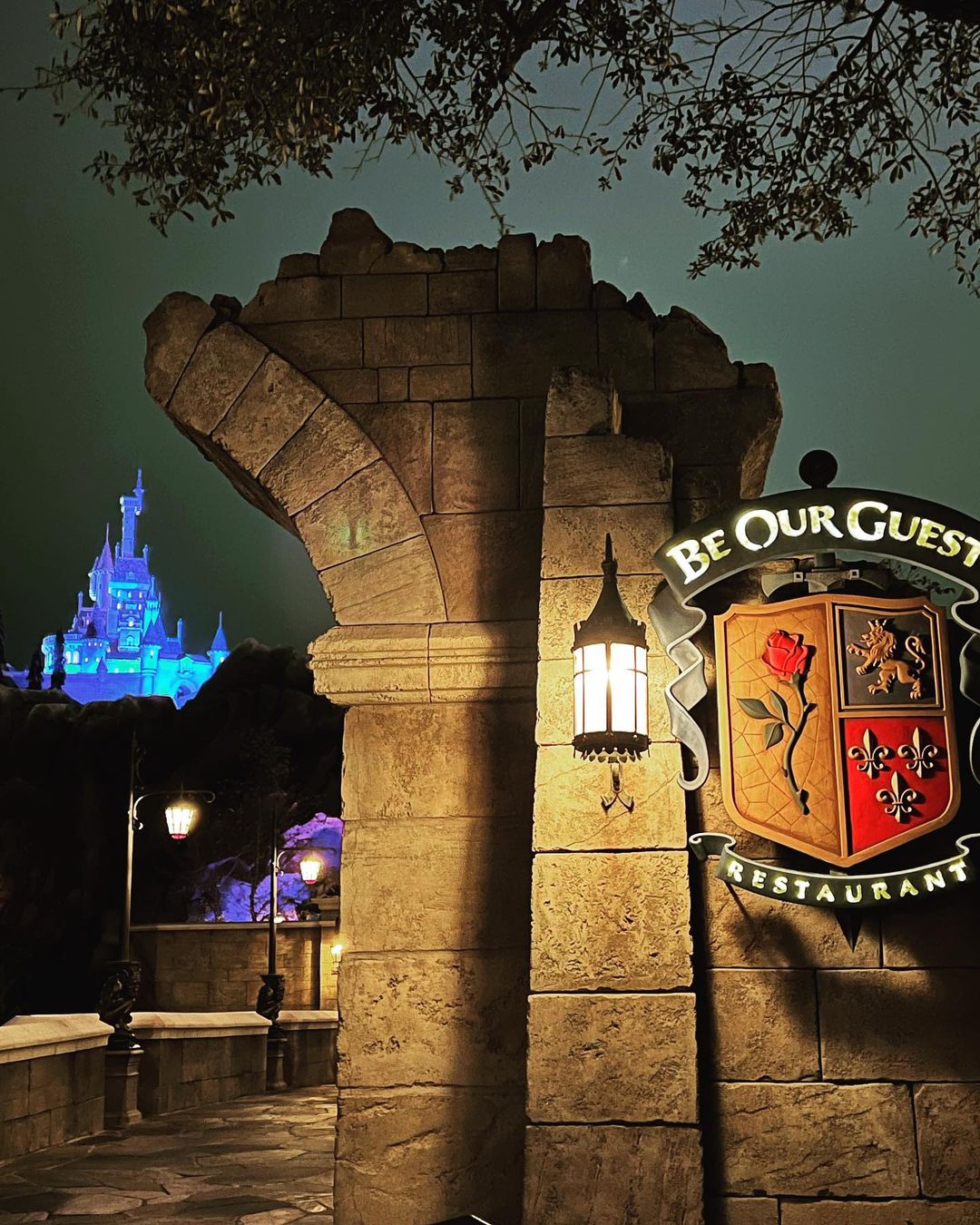 Entrada do Be Our Guest- Quick Service do Magic Kingdom