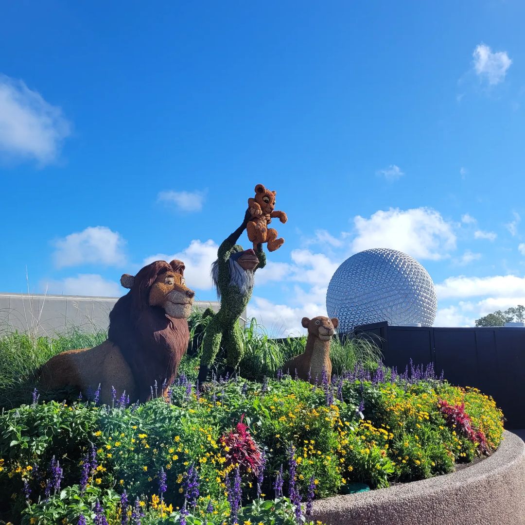 Disney in March - Flower and Garden Festival - One of the Best Times to Go to Disney