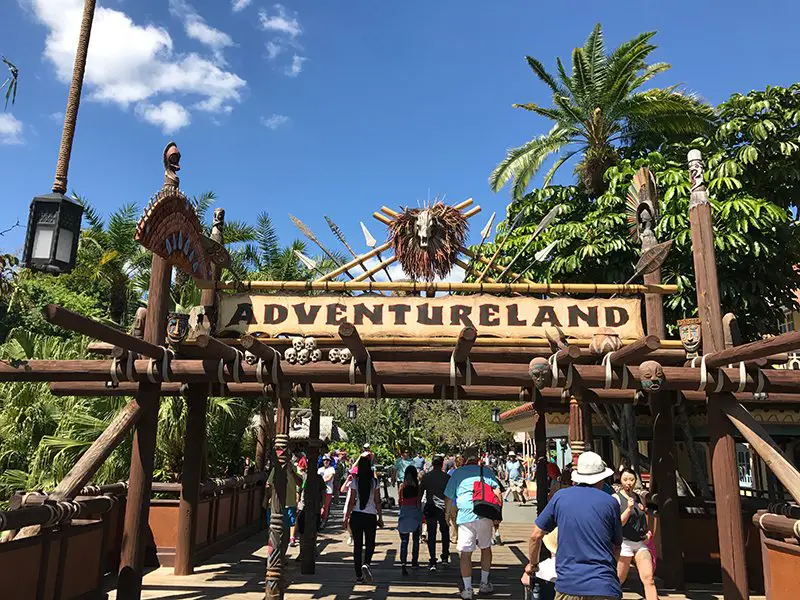Adventureland entrance