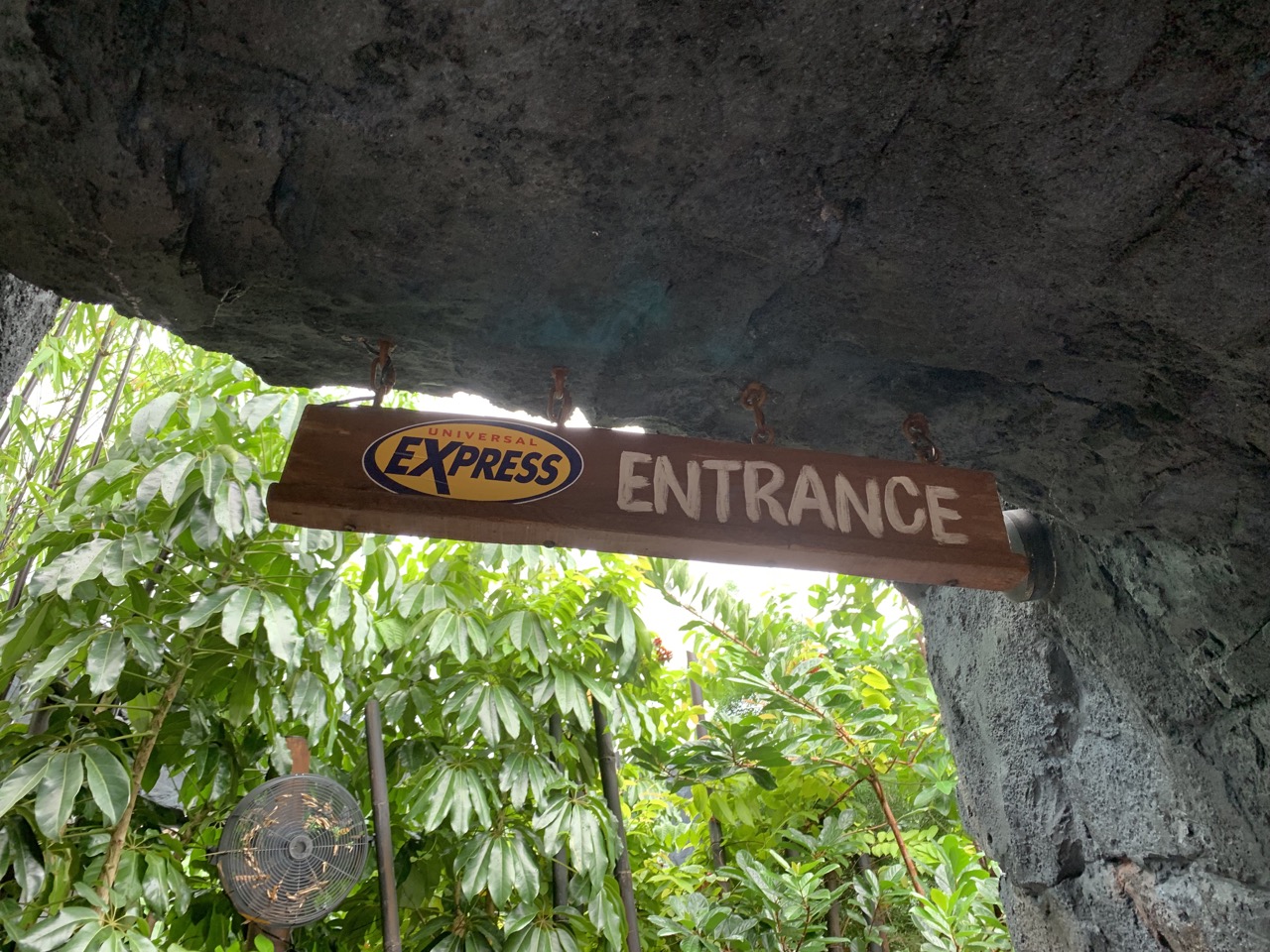 Entrada do Express Pass