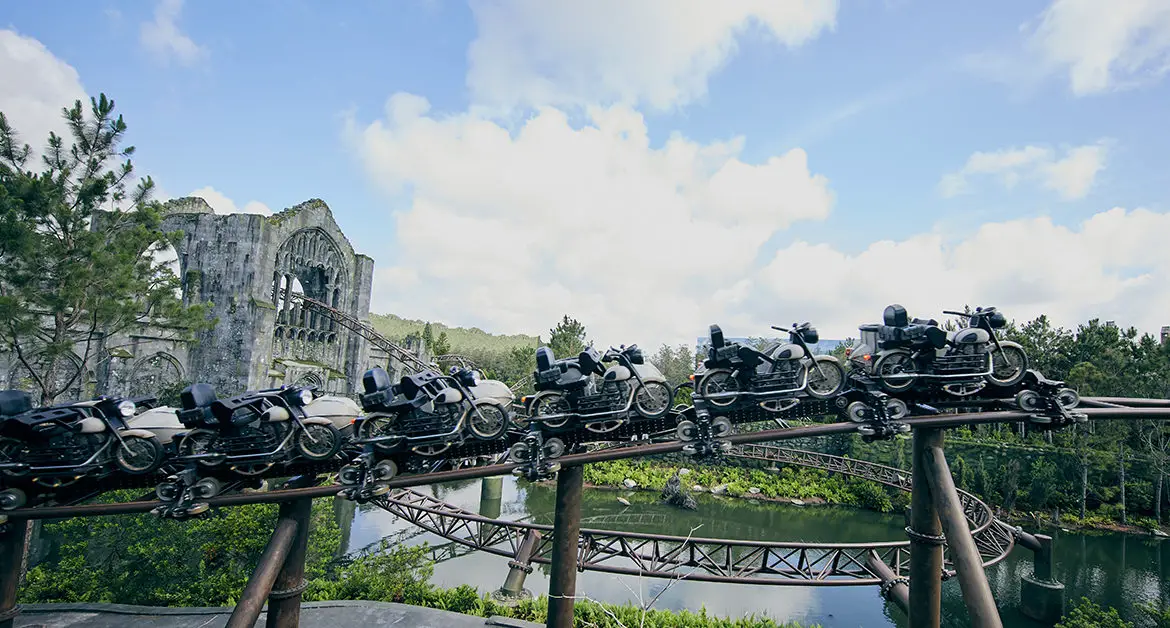 Hagrid's Magical Creatures Motorrad-Abenteuer – Harry-Potter-Attraktion bei Islands of Adventure