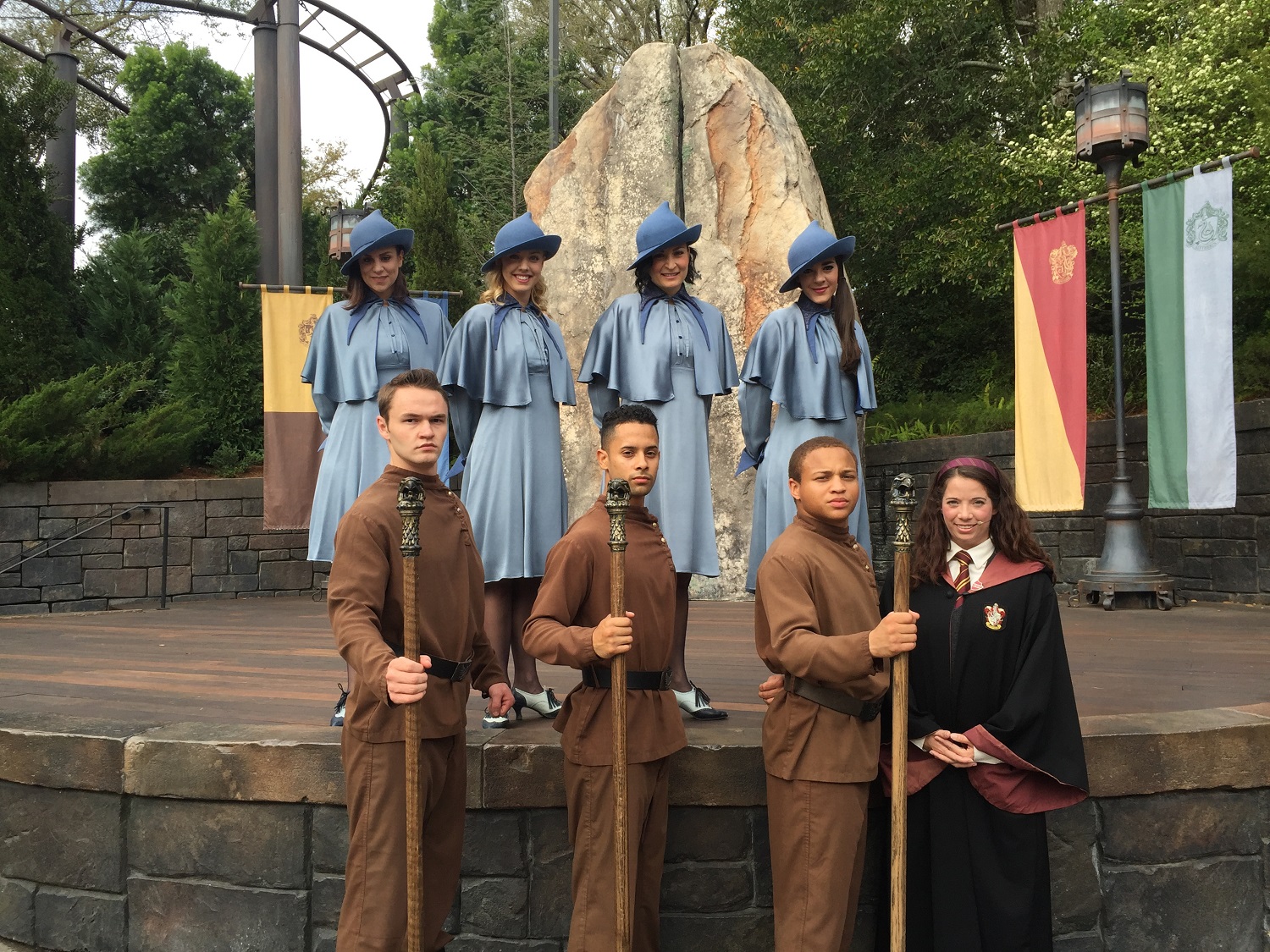 Triwizard Spirit Rally Performers - Harry Potter at Islands of Adventure