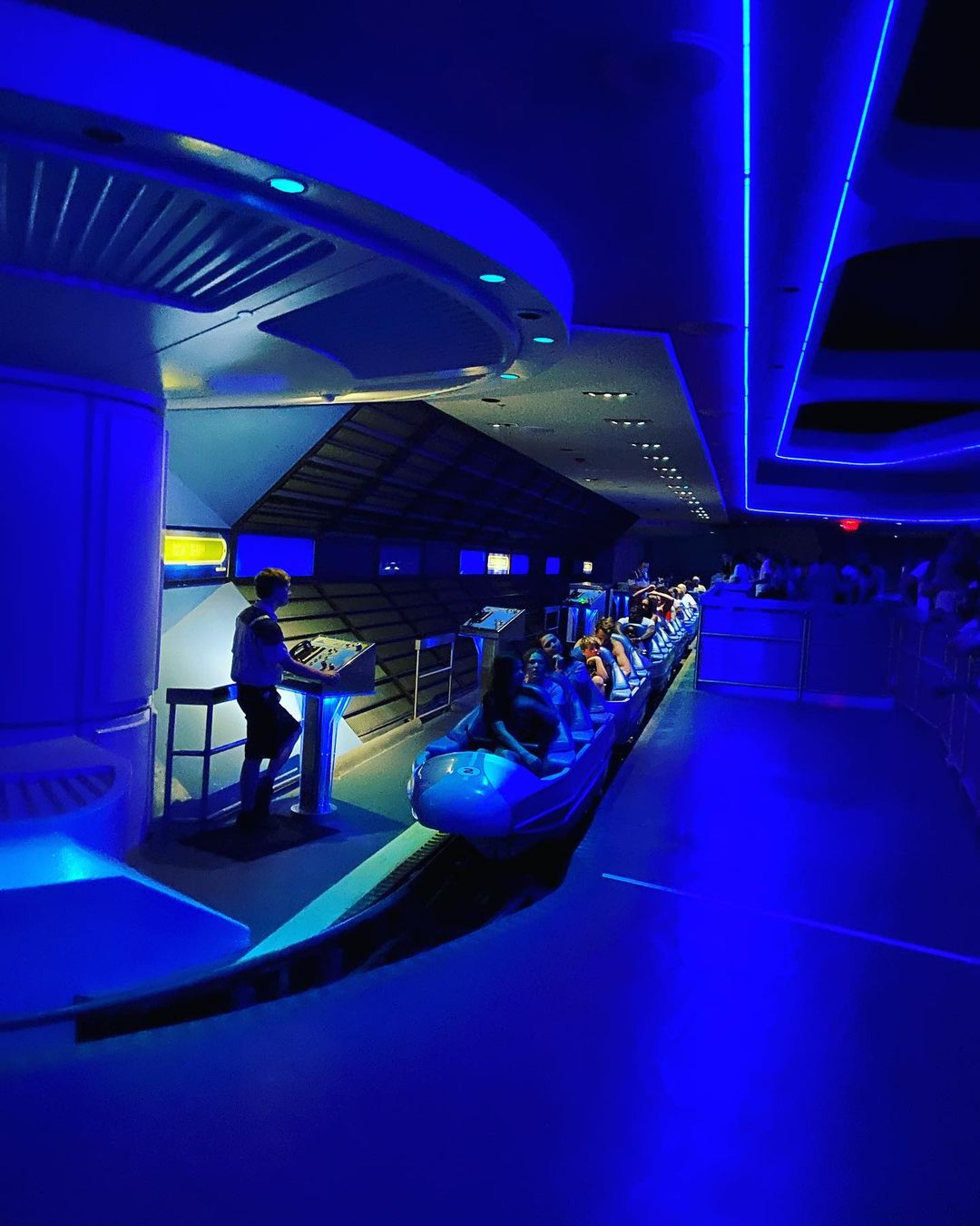 Space Mountain vehicle