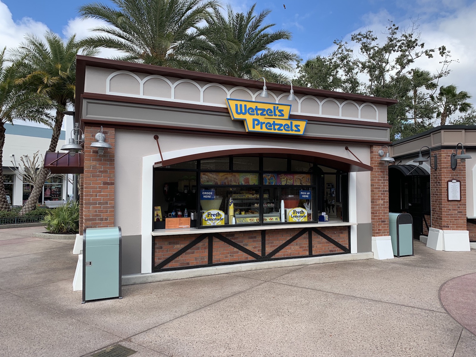 Wetzels Pretzels - Restaurante de Disney Springs