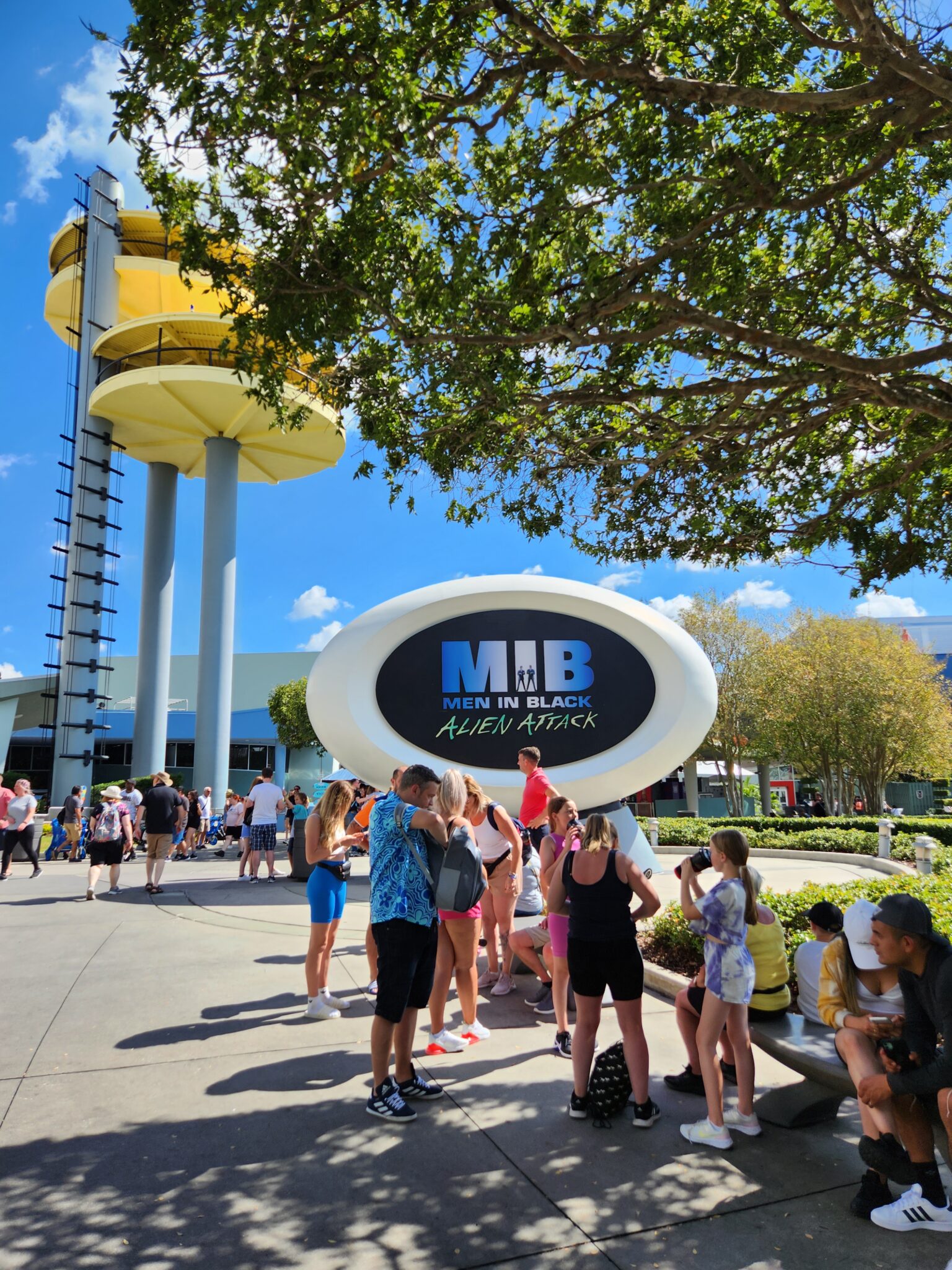 MIB attraction at Universal Studios
