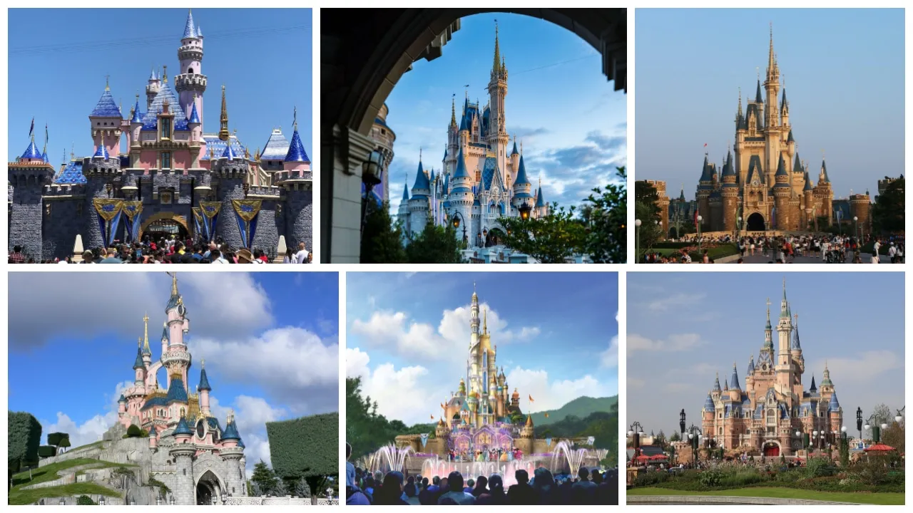 Castelos da Disney