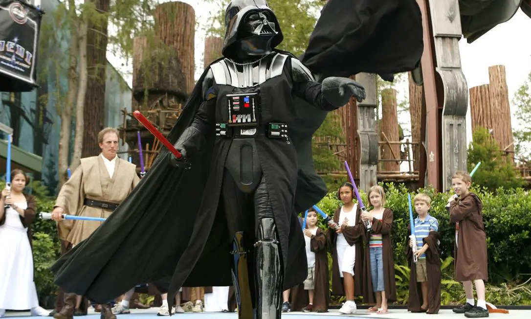 Darth Vader - Onde encontrar Personagens nos Parques da Disney