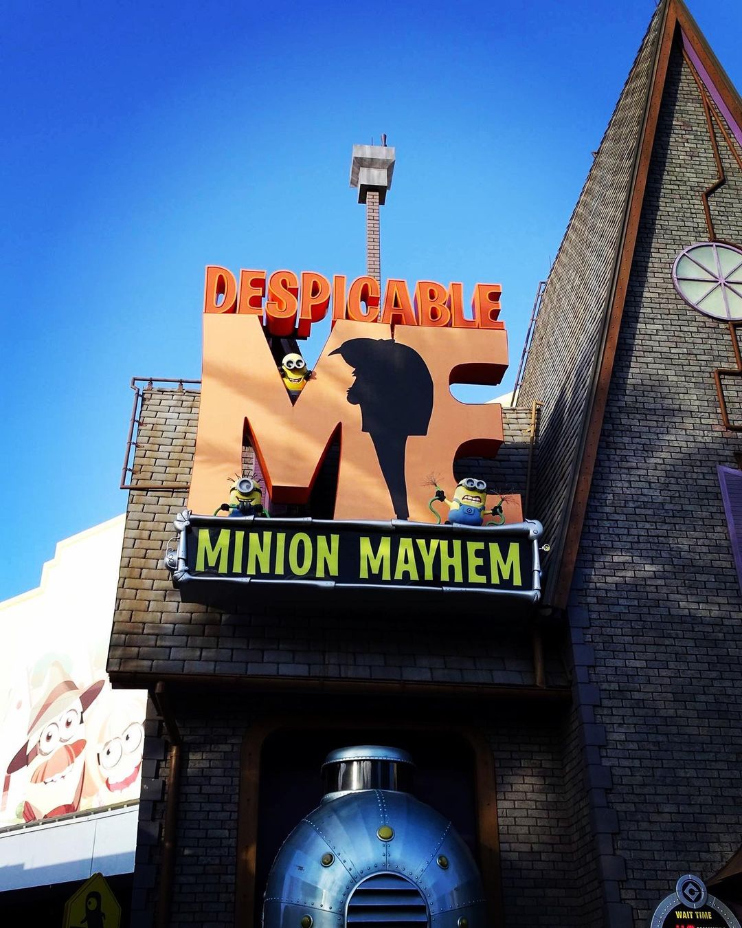 Moi, moche et méchant Minion Mayhem - Universal Studios Attraction