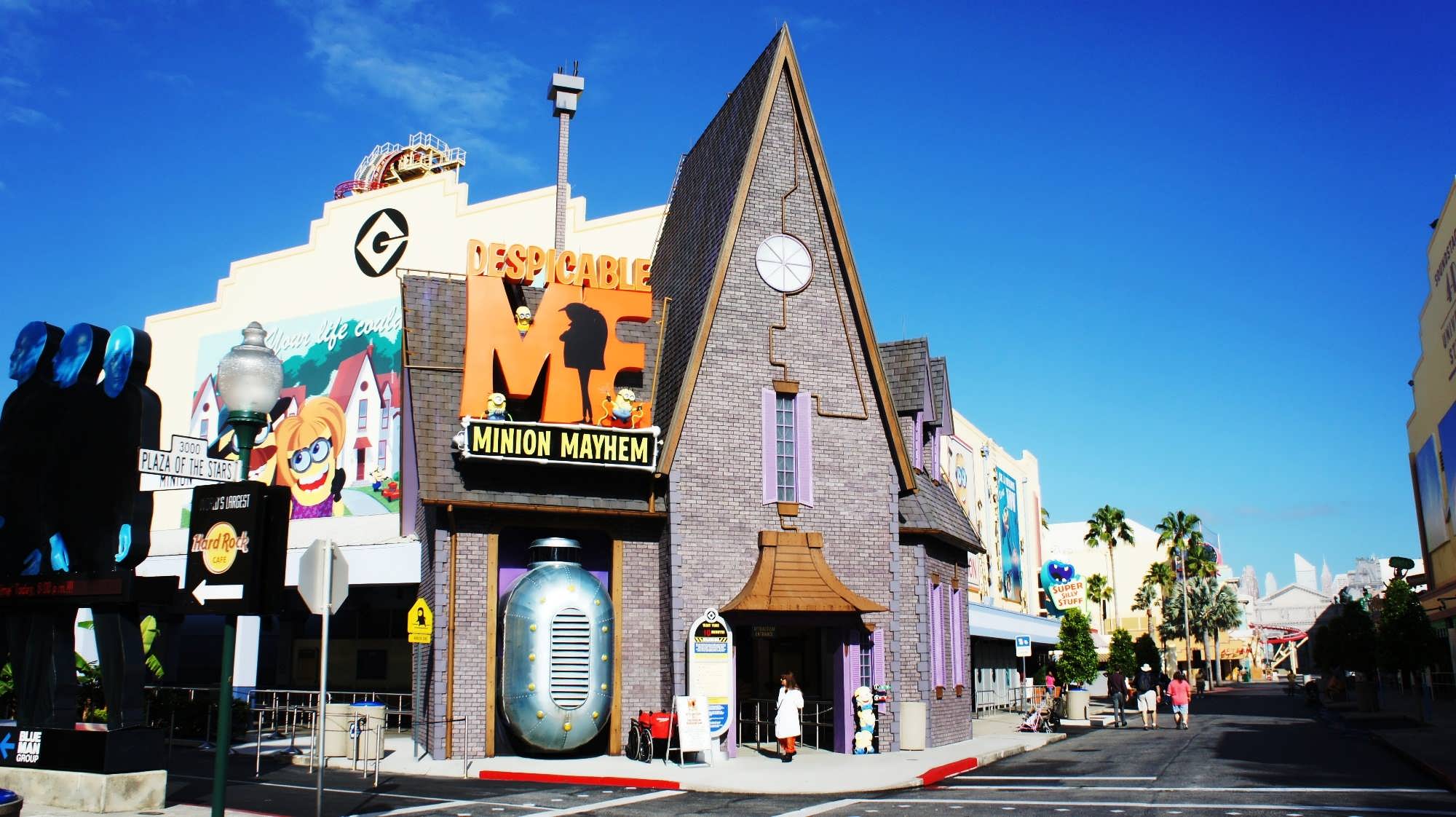 Ich – Einfach Unverbesserlich Minion Mayhem in den Universal Studios Florida.