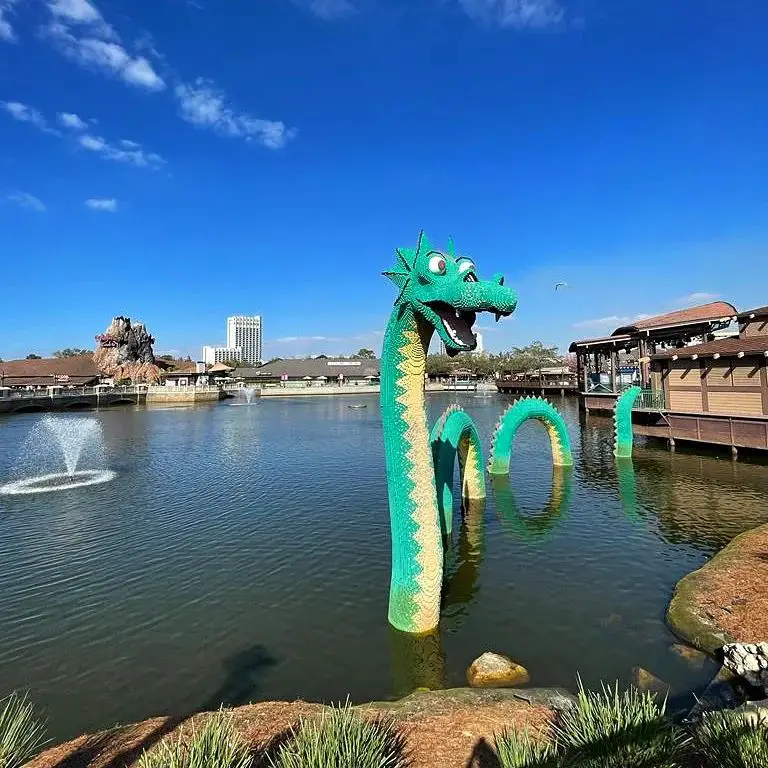 Disney Springs - Dragon from the Lego Store