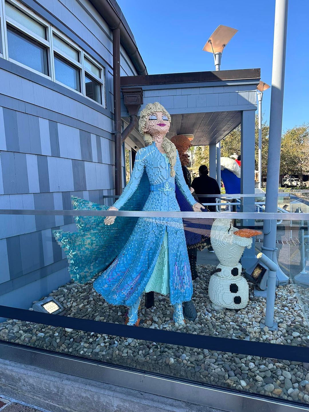 Lego Statues in Store at Disney Springs