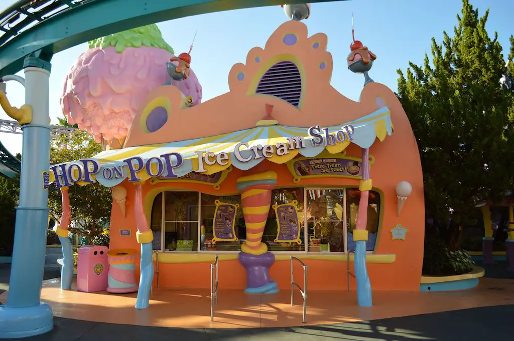 Tienda de helados Hop On Pop - Quiosco en Islands of Adventure