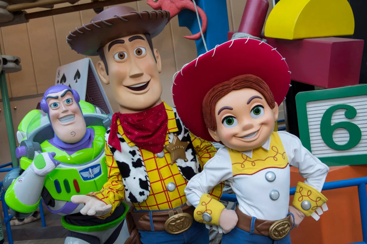 Jessie do Toy Story nos Parques da Disney