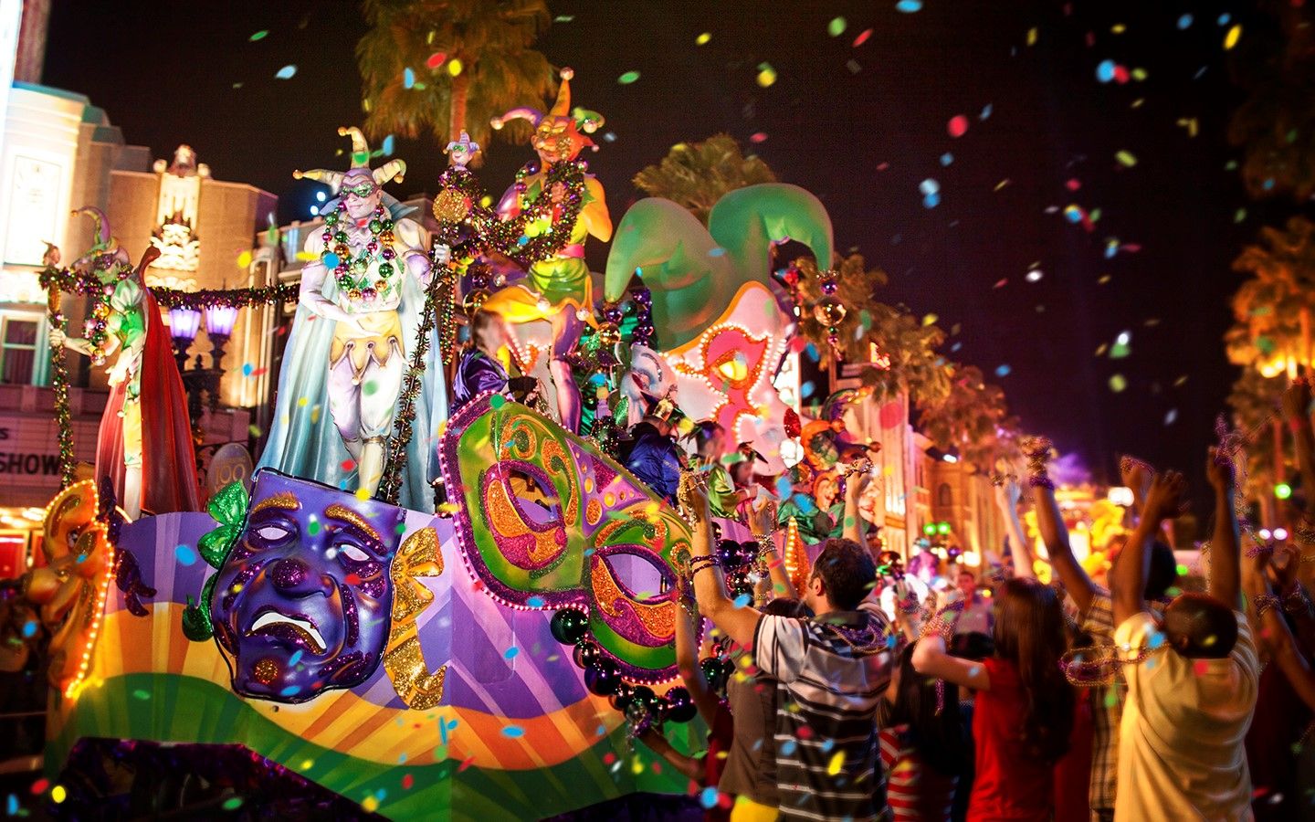 Mardi Gras Universal Studios - Parade