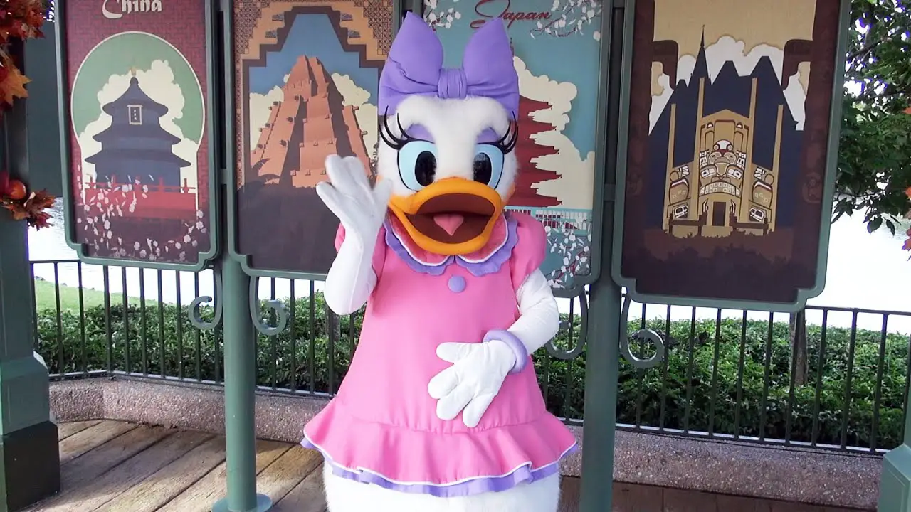 Margarida nos Parques da Disney