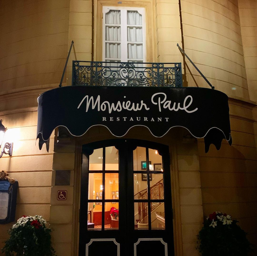 Monsieur Paul - Restaurant romantique de Disney