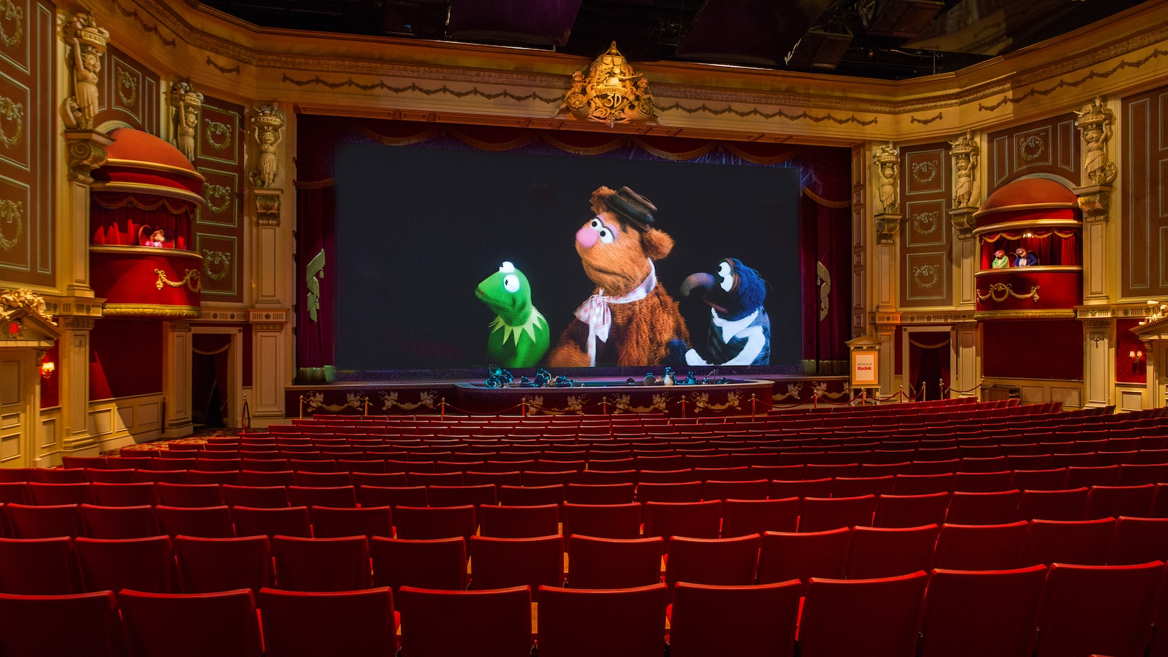 Muppet Vision 3D - Atração do Hollywood Studios
