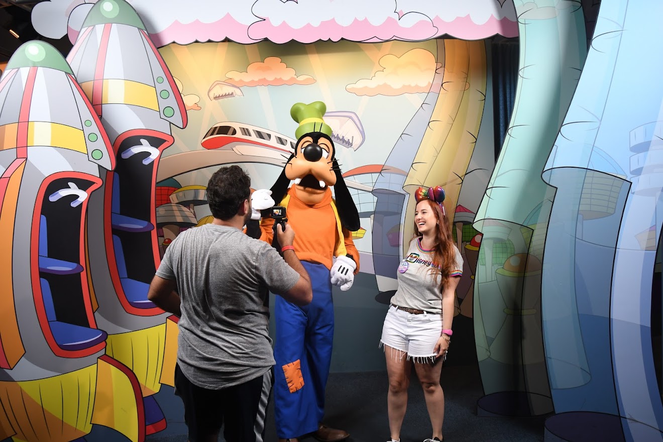 Goofy en los parques de Disney