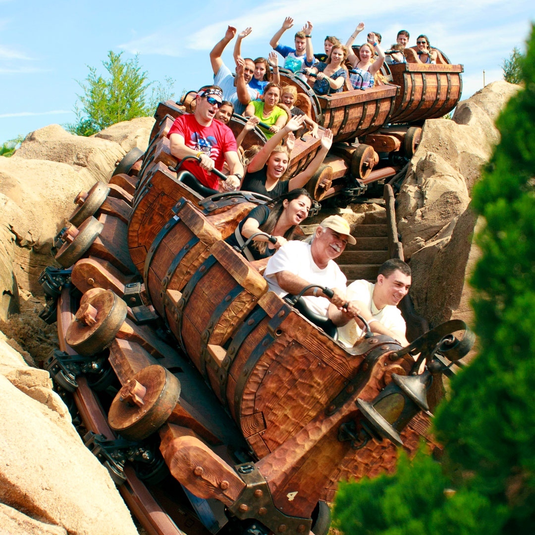 Seven Dwarfs Mine Train - Seven Dwarfs Roller Coaster