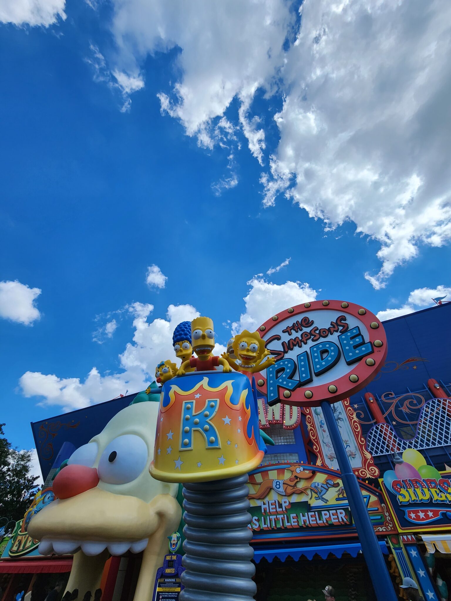 Die Simpsons Ride - Attraktion der Universal Studios