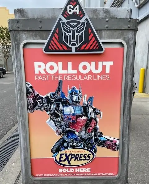 Laissez-passer Universal Studios Express 