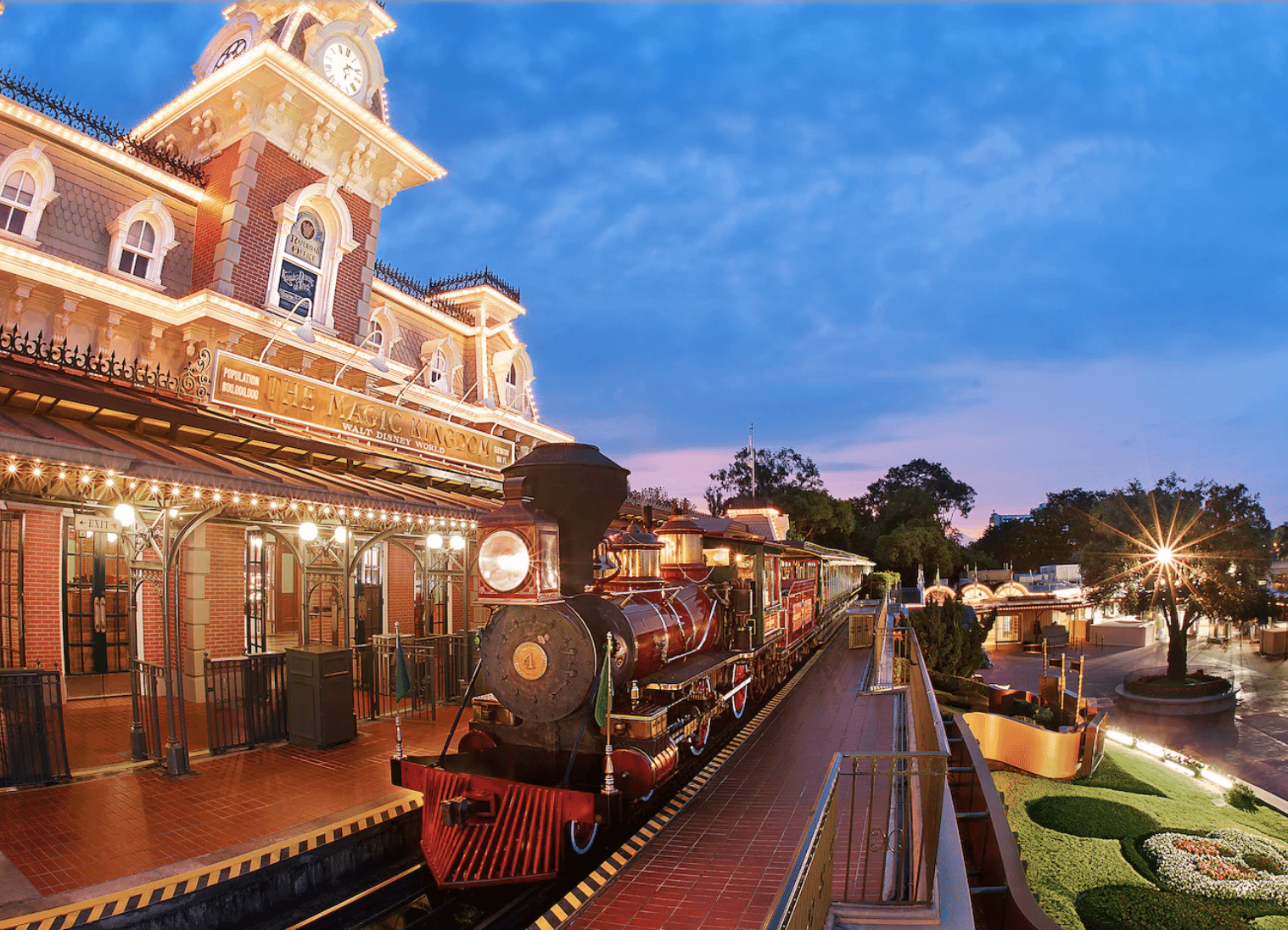 Walt Disney World Railroad - Atração do Magic Kingdom