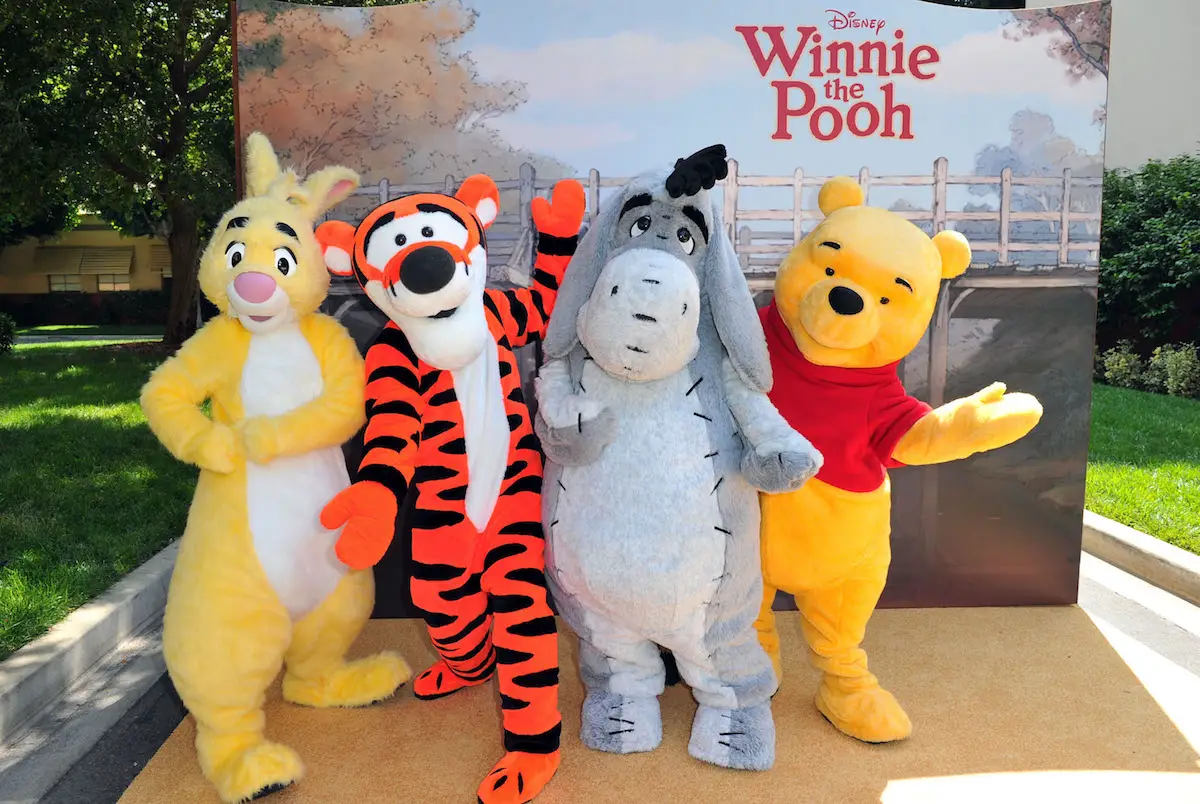Winnie-The-Pooh-Figuren-in-Disney-Parks