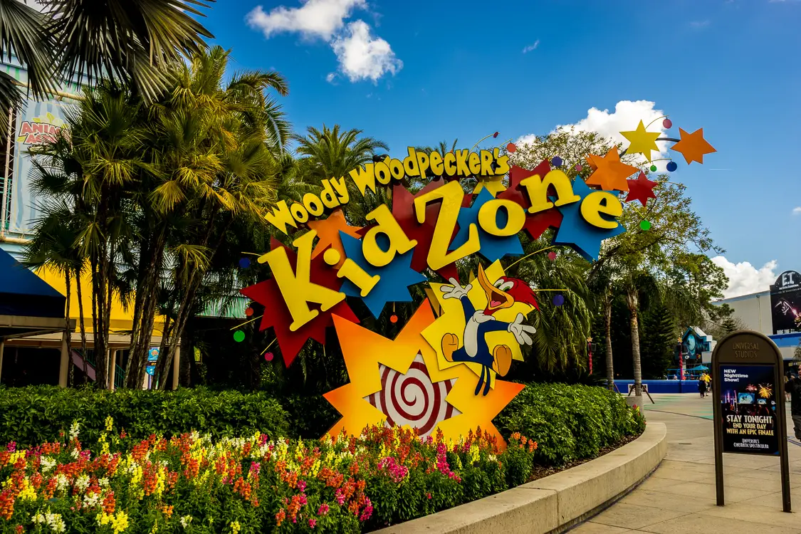 KidZone de Woody Woodpecker - Atracciones de Universal Studios