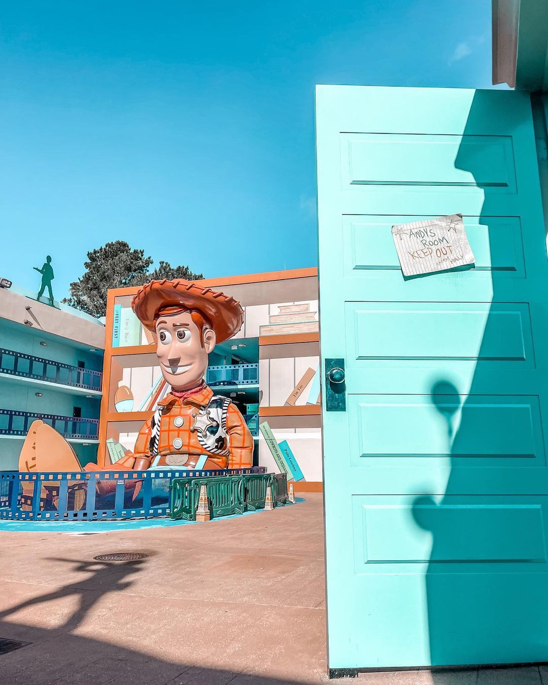 Área de Toy Story en Disney's All Star Movies