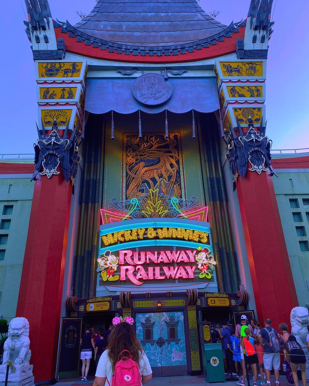 Ferrocarril fugitivo de Mickey y Minnie - Atracción de Hollywood Studios