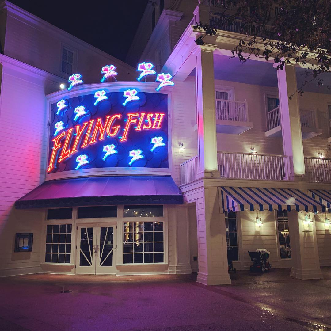 Flying Fish Facade - Boardwalk Restaurant