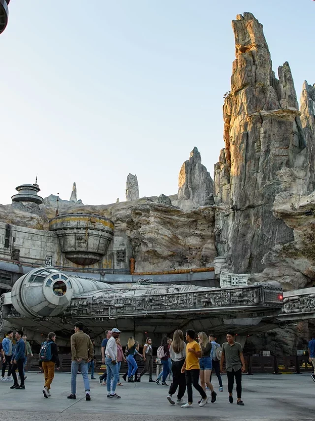 Área de Star Wars na Disney