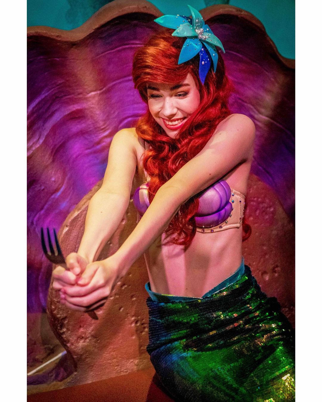 Ariel - Pequena Sereia no Magic Kingdom