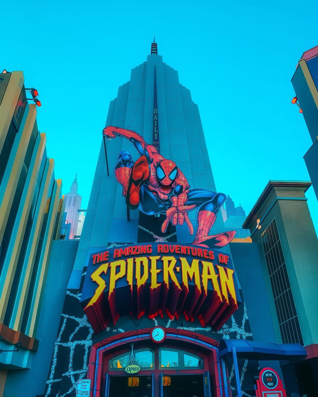 Spiderman attraction at Islands of Adventure