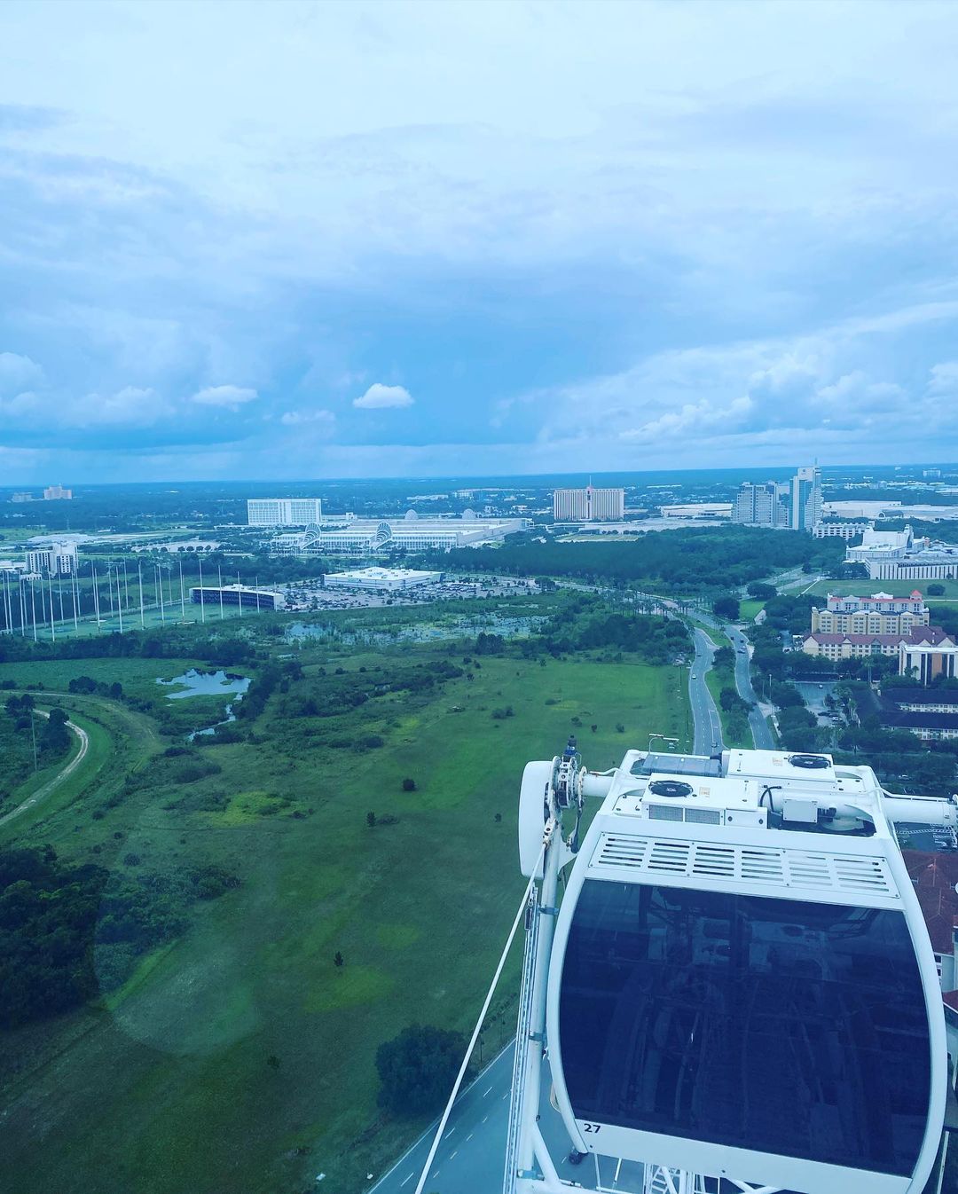Vista da The Wheel Icon - Roda Gigante de Orlando