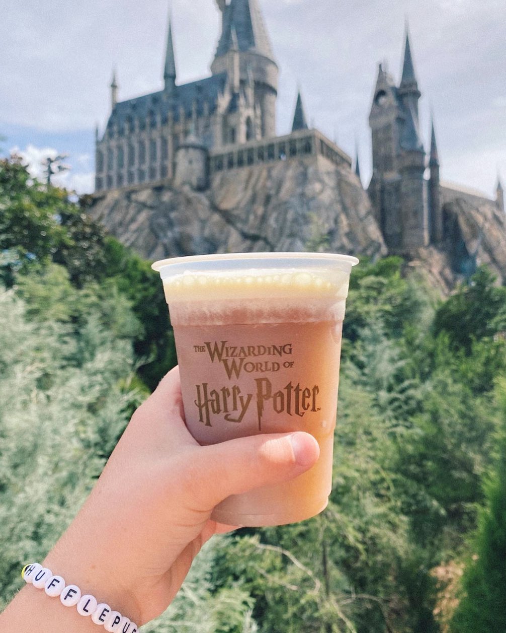 Cerveza de mantequilla y el castillo de Hogwarts en Islands of Adventure