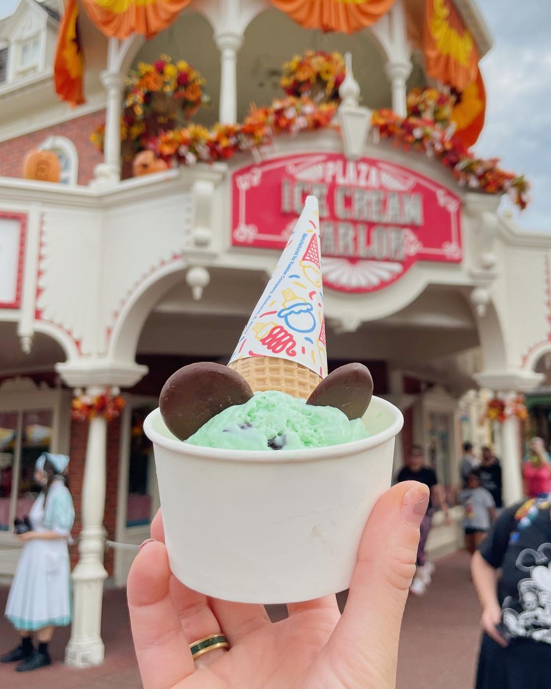 Ice Cream Parlor Plaza - Restaurante do Magic Kingdom