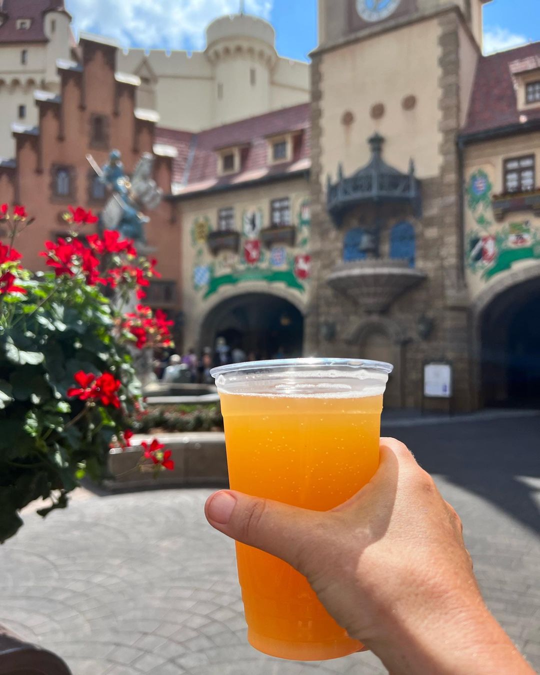 Beer at the Germany Pavilion - Epcot's Drinking Around the World