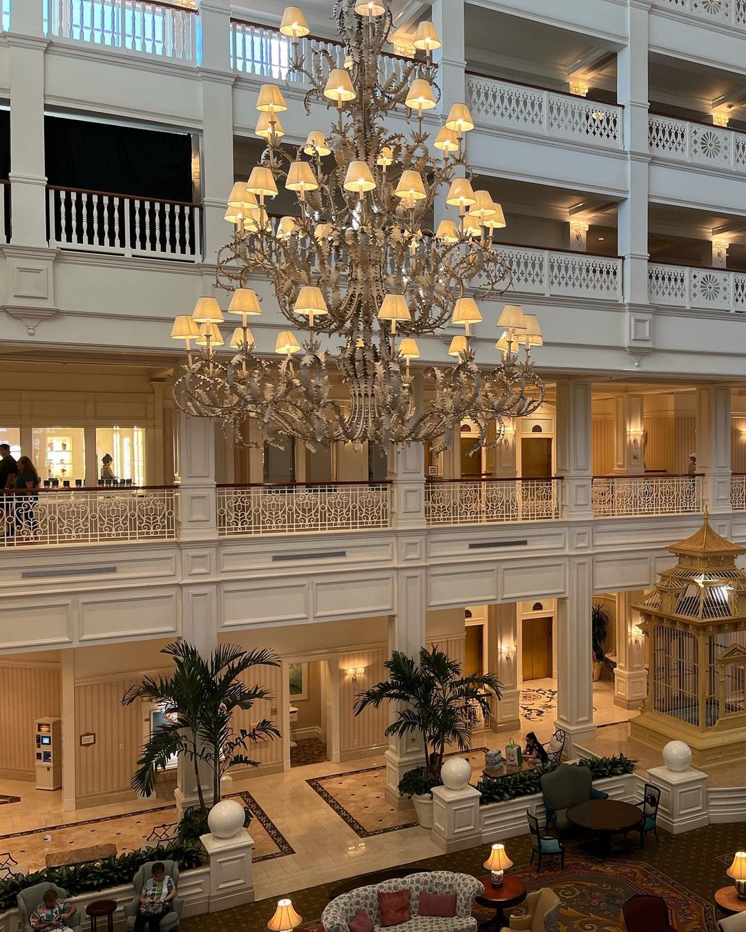 Lobby do Disney's Grand Floridian Resort & Spa