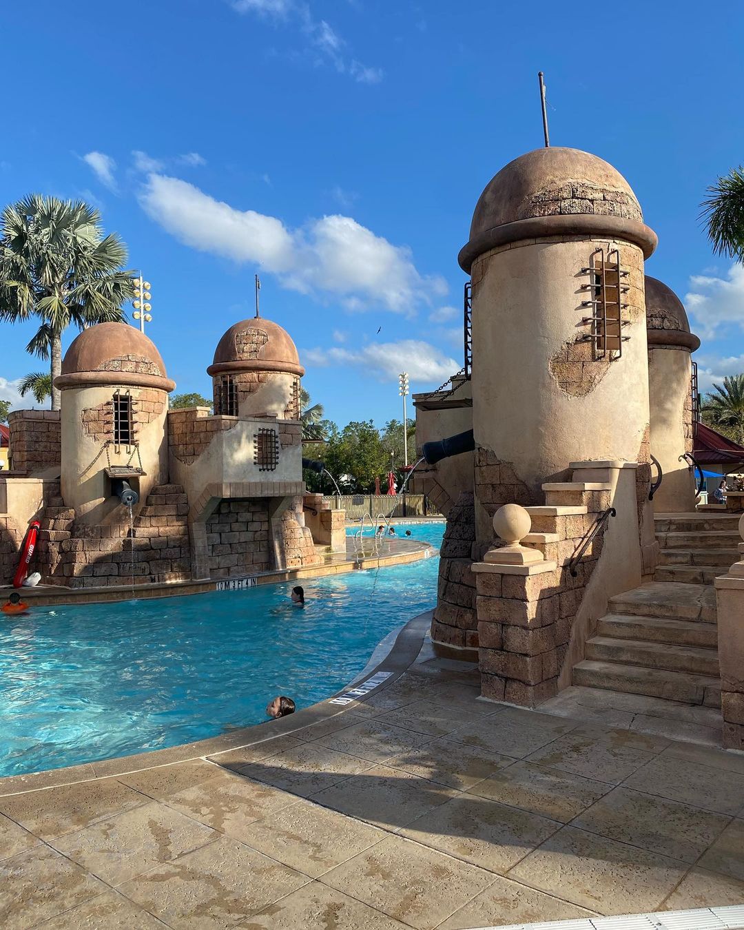 Disney's Caribbean Beach Resort Swimming Pool - Disney Hotel