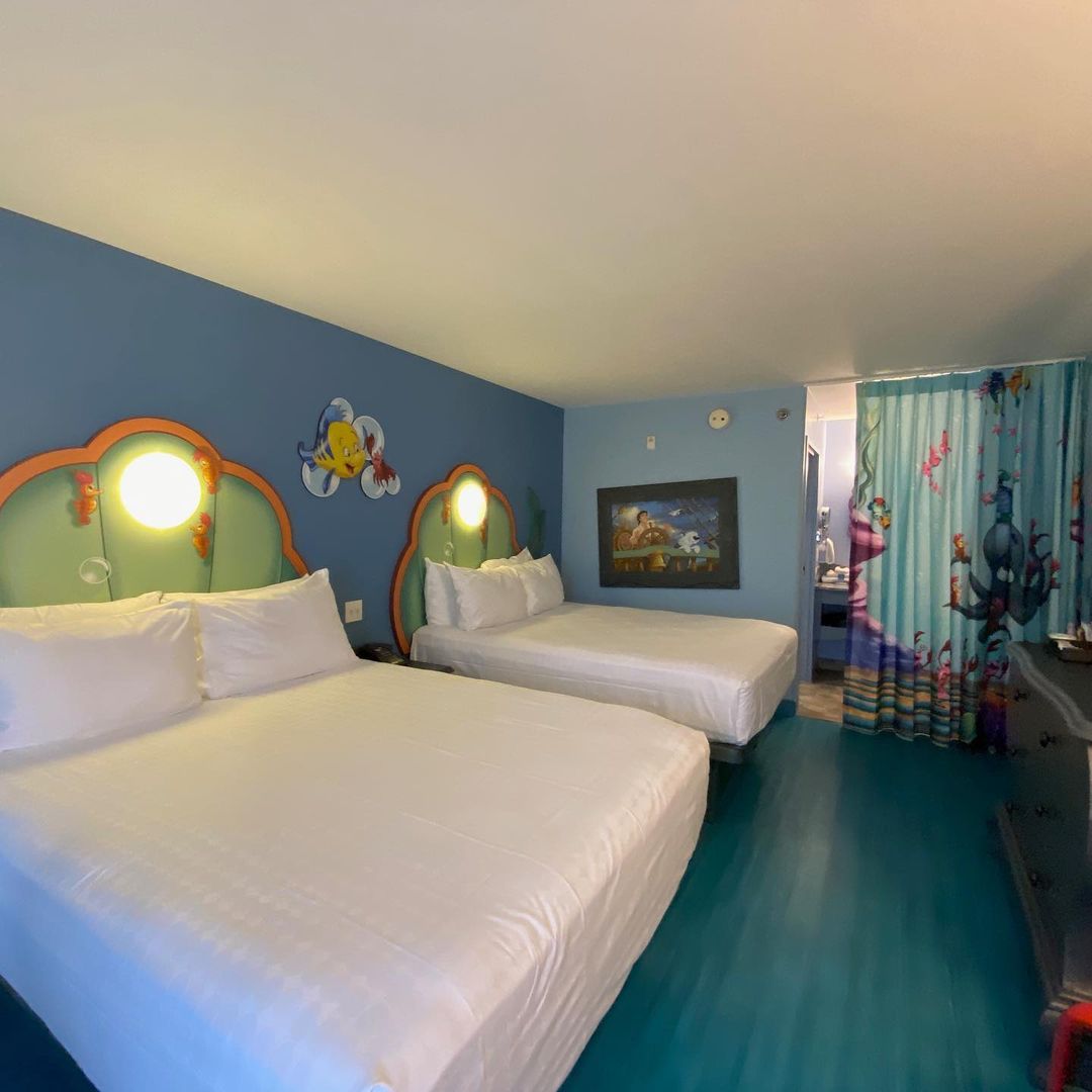 Habitación de La Sirenita en Disney's Art of Animation - Disney Hotel