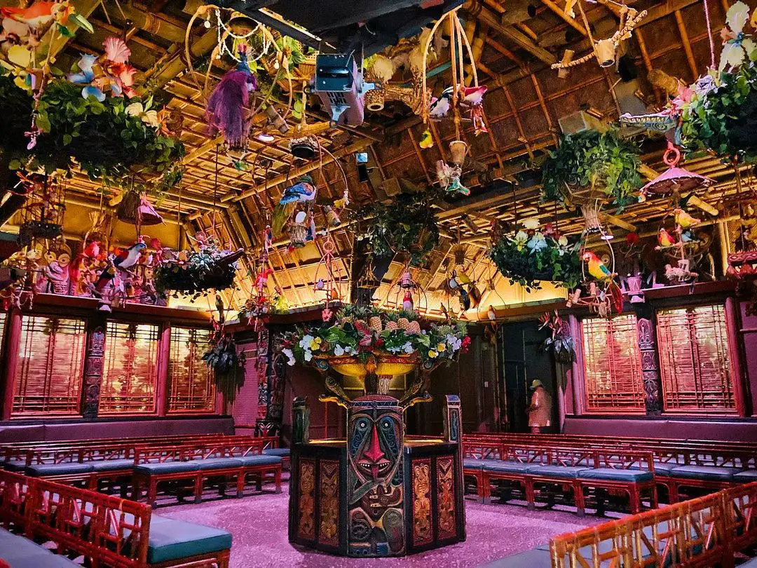 La salle Tiki enchantée - Attraction Magic Kingdom