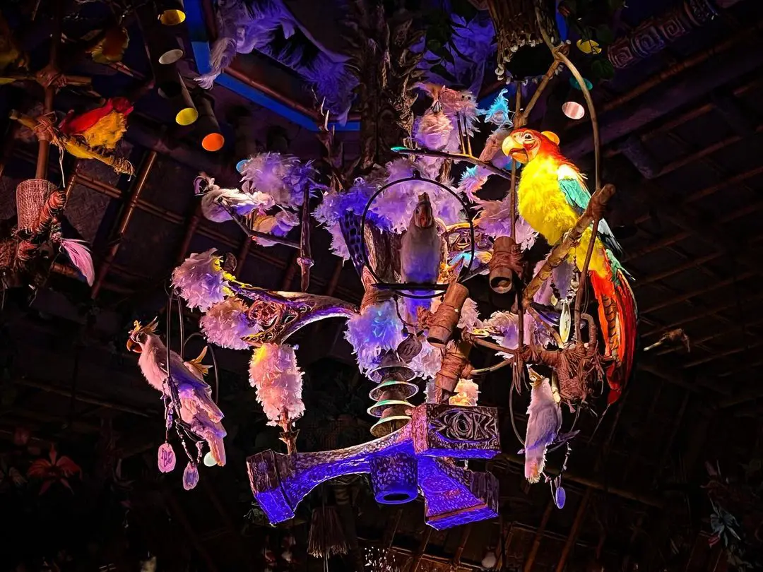 The Enchanted Tiki Room - Atracción del Reino Mágico
