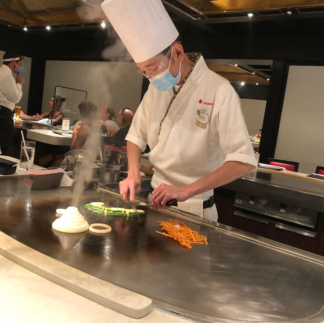 鉄板江戸の日本食 - エプコットの日本食レストラン