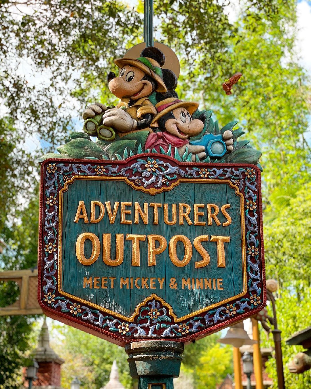 Adventurers Outpost na Discovery Island