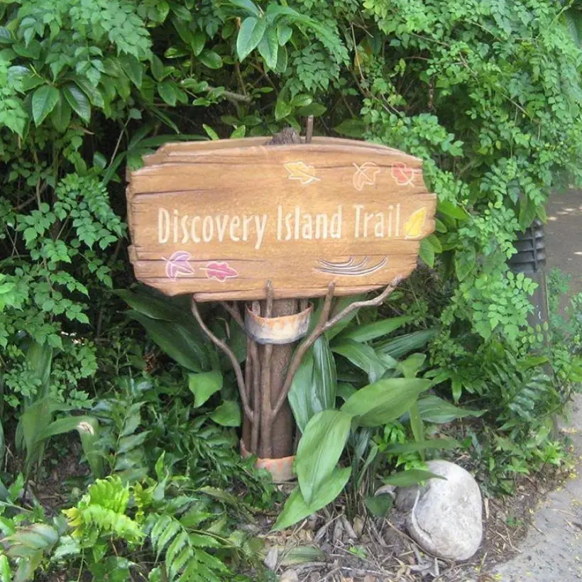 Discovery Trail na Discovery Island no Animal Kingdom
