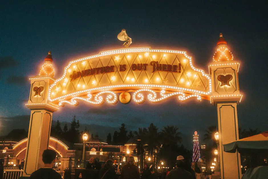 Bild einer Familie im Disneyland, die das magische Erlebnis genießt.